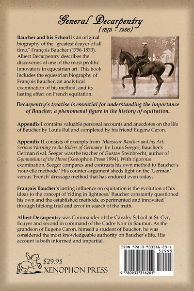 BAUCHER AND HIS SCHOOL by General Decarpentry