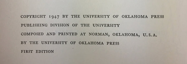 1947 The Horse of the Americas, FIRST EDITION by Robert Moorman Denhardt gently used copy