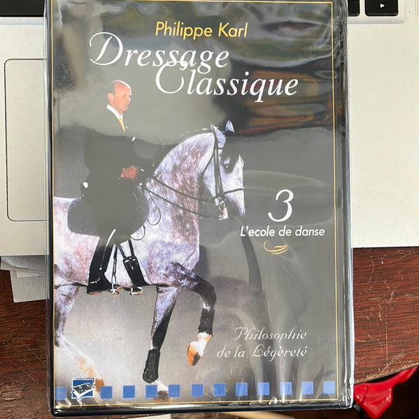 Classical Dressage Parts 1, 2, 3 & 4 Philippe Karl DVDs - RARE- out of productions