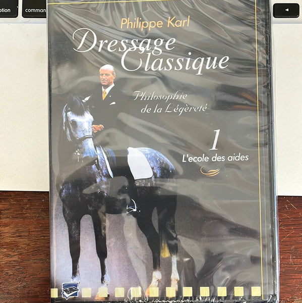 Classical Dressage Parts 1, 2, 3 & 4 Philippe Karl DVDs - RARE- out of productions