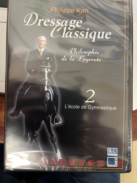 Classical Dressage Parts 1, 2, 3 & 4 Philippe Karl DVDs - RARE- out of productions