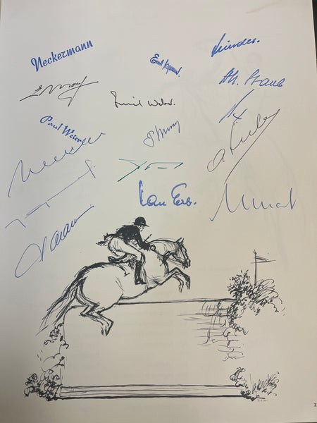 Messieurs a vos Cheveau by Roland de Weck (german)