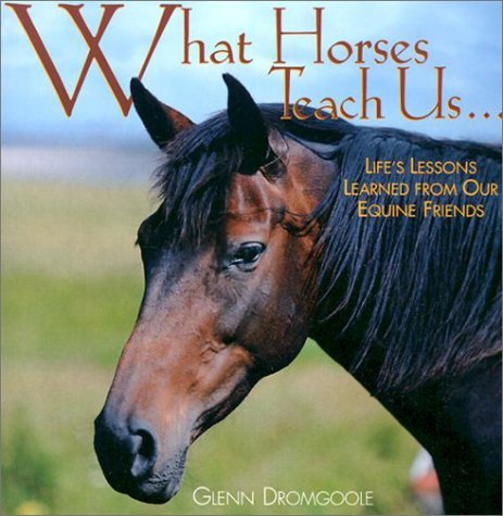 What Horses Teach Us: Life's Lessons Learned from Our Equine Friends by Glenn Dromgoole - gently used
