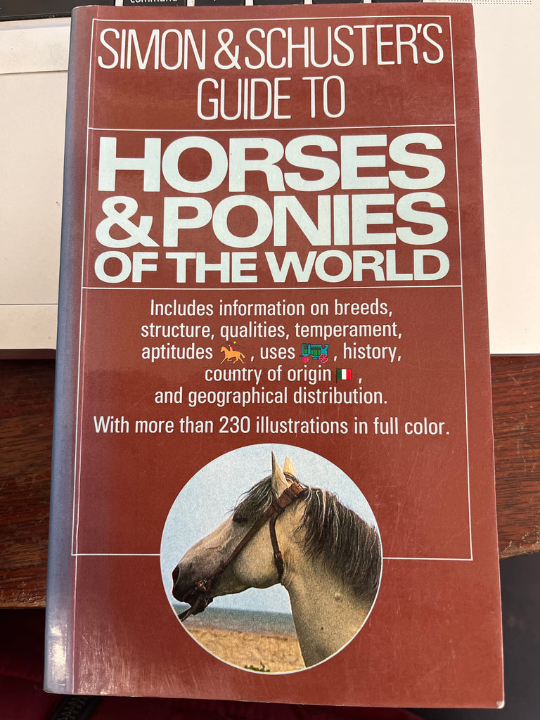 Simon & Schuster's Guide to Horses and Ponies Paperback – May 15, 1988 by Maurizio Bongianni  gently used