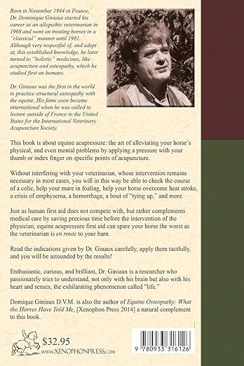 Healing Hands:  Equine acupressure and first aid by Dominique Giniaux, DVM