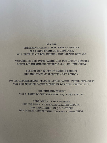 Messieurs a vos Cheveau by Roland de Weck (german)