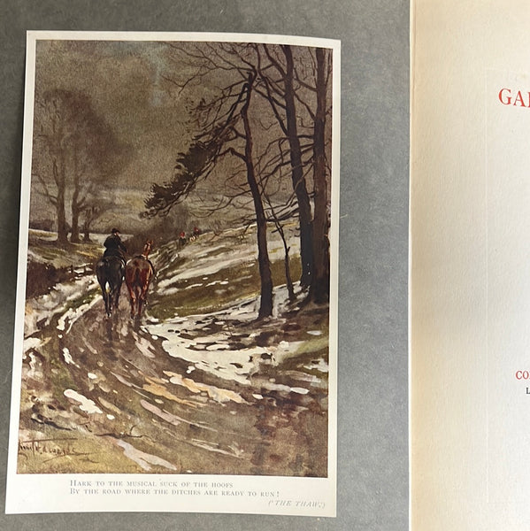 Galloping Shoes Verses by Will H. Ogilvie Illustrations by Lionel Edwards 1923