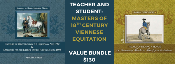 The Art of Riding a Horse or Description of Modern Manège in all It's Perfection by Baron d'Eisenberg fully illustrated with engravings