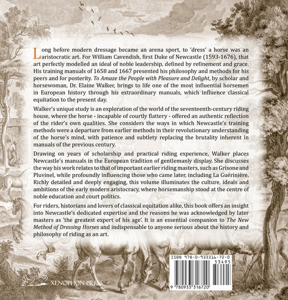 'To Amaze the People with Pleasure and Delight' by Elaine Walker HARDCOVER