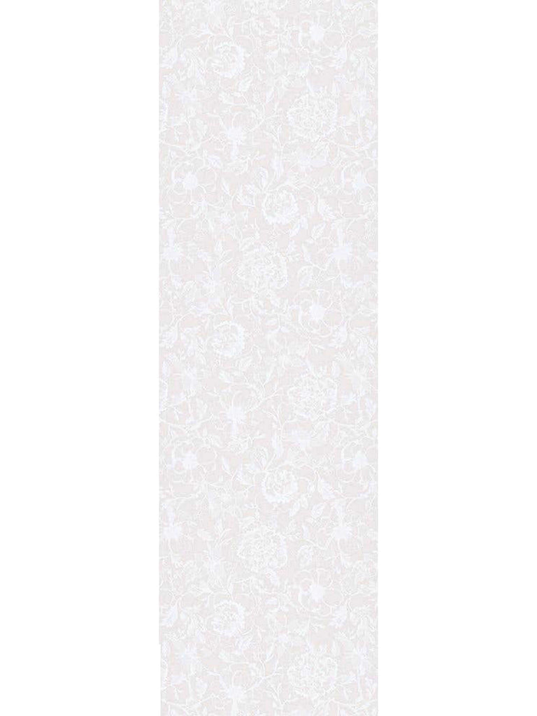Garnier-Thiebaut Mille Charmes Blanc Table Runner