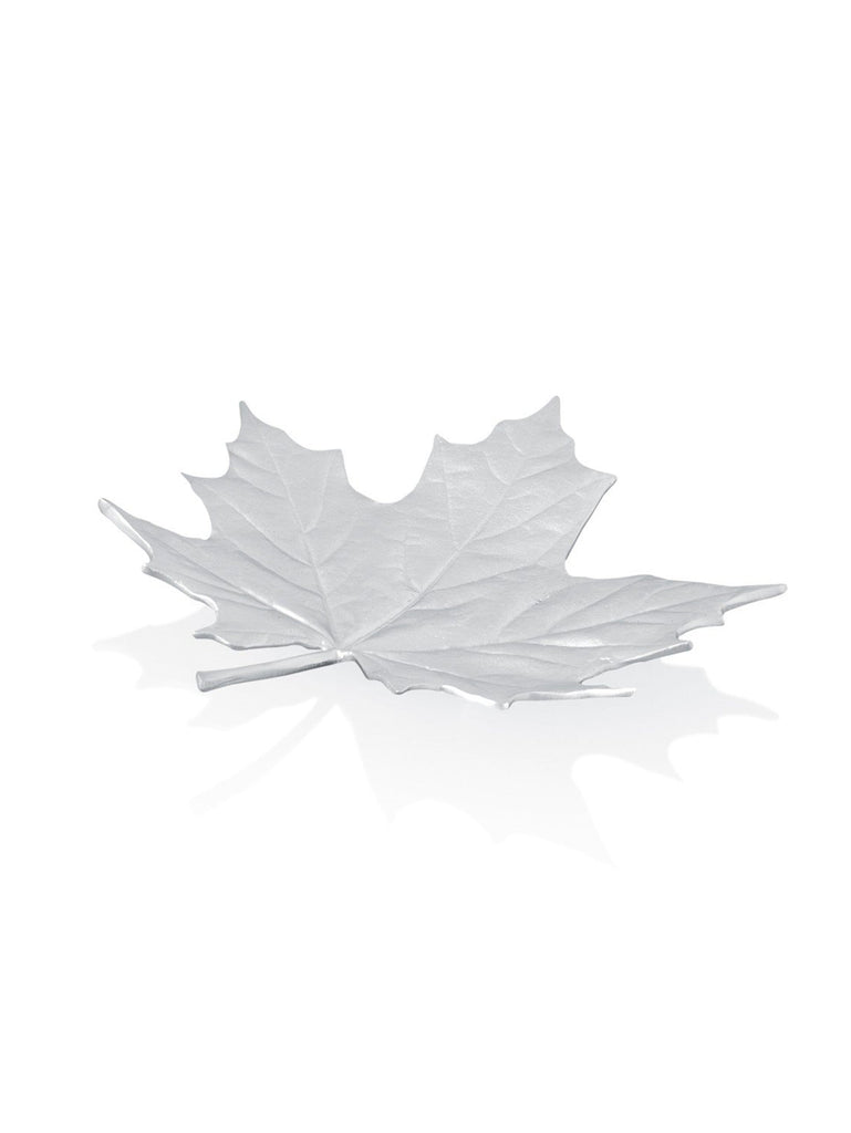 Pewter Maple Leaf Dish