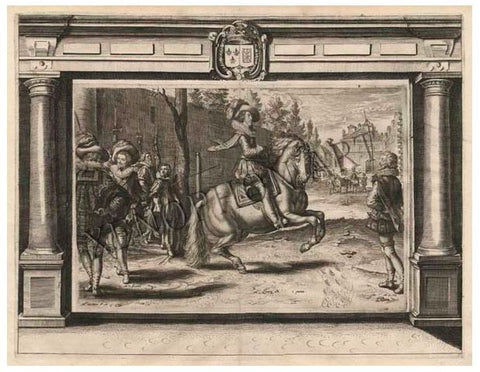 Figure 20 by Crispijn van de Passe II from Maneige Royal - Fine Art Giclée on Paper