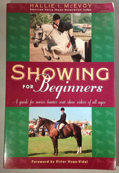 Showing for Beginners by Hallie I. McEvoy (used)
