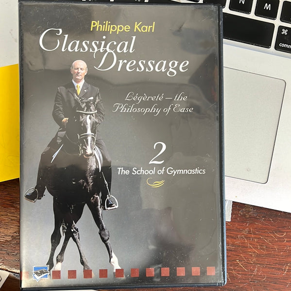 Classical Dressage Parts 1, 2, 3 & 4 Philippe Karl DVDs - RARE- out of productions
