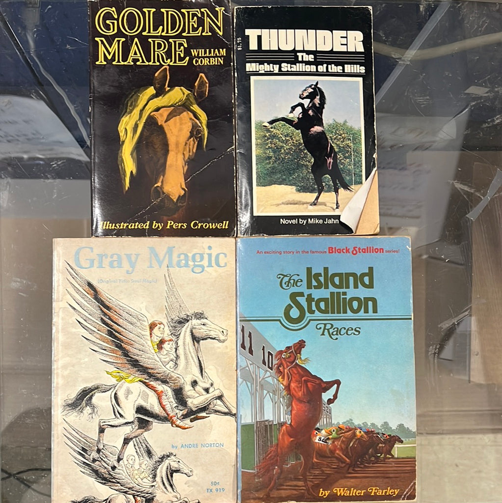 Collection of 4 classic horse novels