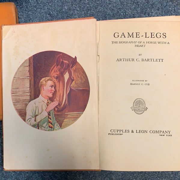 Game-Legs -gently used Hardcover – January 1, 1928 by Arthur C. Bartlett