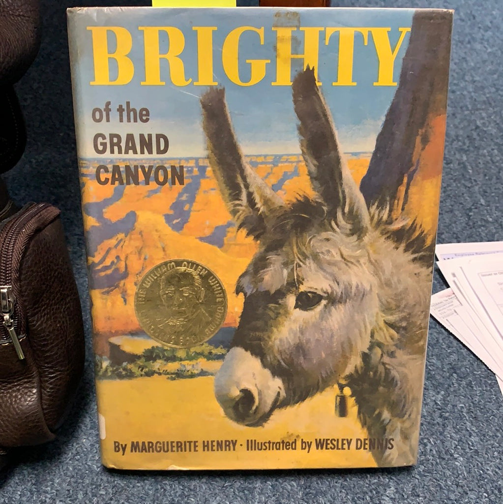 Brighty of the Grand Canyon by Henry, Marguerite - gently used hardcover