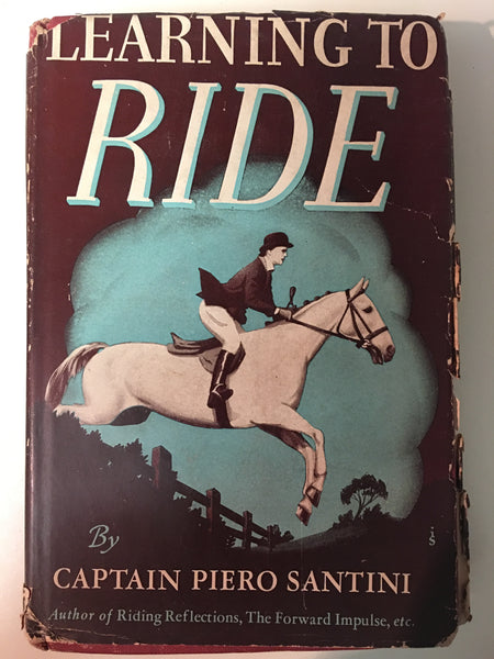 Learning to Ride gently used copy 1941 edition by Piero Santini