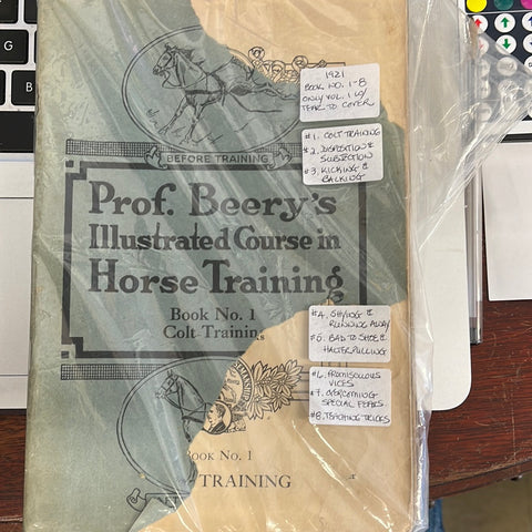 Prof. Beery's Illustrated Course in Horse Training, Book 1-8