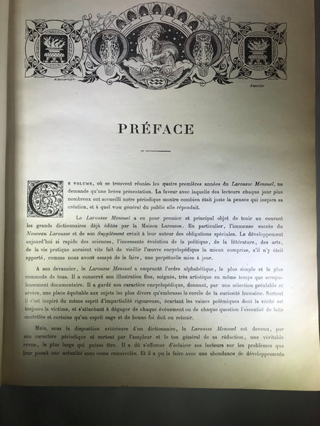 Larousse mensuel illustré. Revue encyclopédique universelle. 1907 à 1910