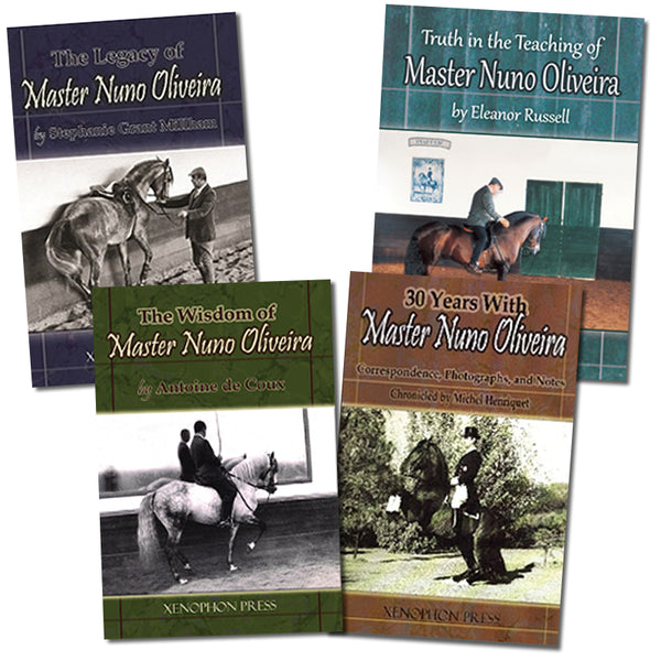 4 Master Nuno Oliveira Books: de Coux-Henriquet-Millham-Russell